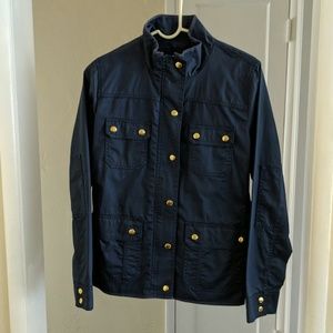 J Crew Downtown Field Jacket - Navy